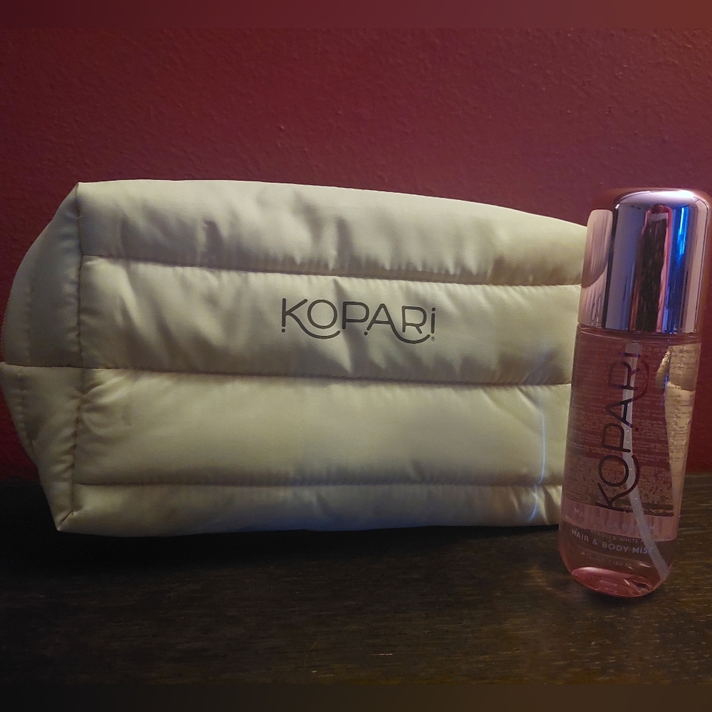 Kopari Marbella Bloom Mist & Makeup Bag